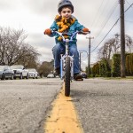 12. TAMING THE BULL - In general, anything that we can do to slow down motor vehicles, and make them feel like they are trespassing, will make our streets more kid-friendly. This includes – but is certainly not limited to – the narrowing of vehicle lanes, reduction of speed limits, blocking of through traffic, and an increase in the number of stop signs. Then – and only then – will children feel safe and welcome playing on the street outside their front door.