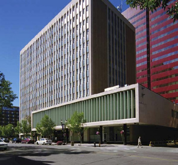 Northwest Utilities Building 1957. Photo by James Dow