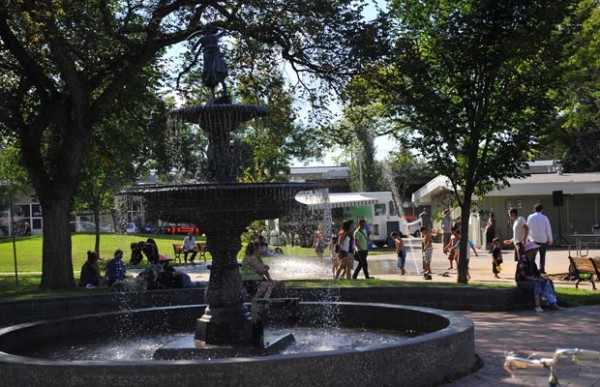 People enjoy Giovanni Caboto Park in Edmonton on Sept. 2, 2013. Photograph by: Shaughn Butts, Edmonton Journal.