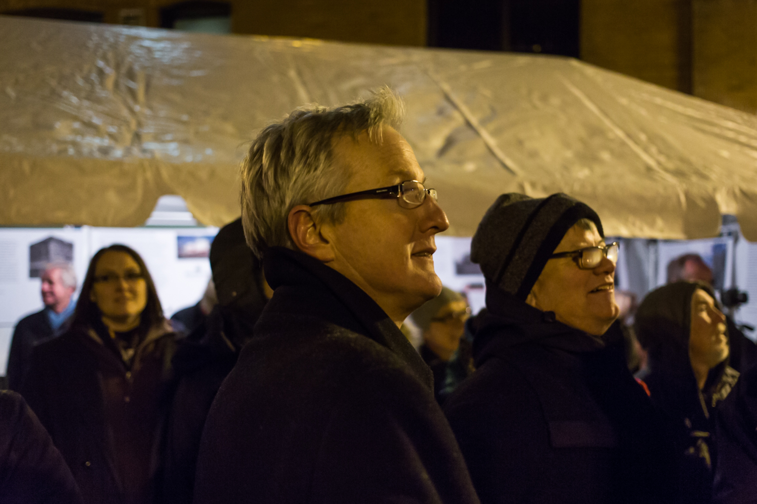 David Holdsworth (l) and Robert Geldart (r), Heritage Planners with the City of Edmonton, played a lead role in turning the idea for the museum into reality.