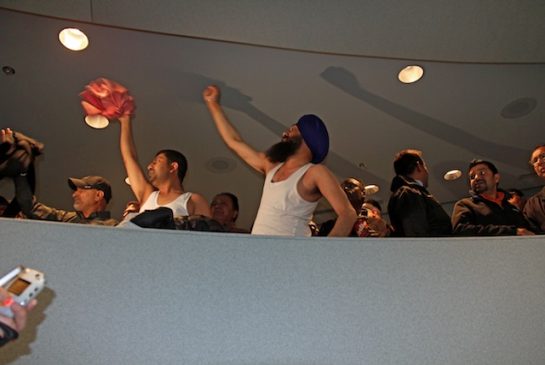 Taxi drivers argue they will lose the shirts off their backs if Uber is legalized. Photo by Metro Edmonton