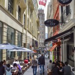 3. LIVEABLE LANEWAYS – As we continued to explore Auckland by foot, we were struck by the amazing way they have managed to encourage life between buildings by activating their alleyways. No doubt inspired by the success of a similar scheme in Melbourne, city officials have cleaned up a number of laneways in the city centre, and offered incentives for entrepreneurs to open up retail or food service businesses there. The end result is the remarkable reclamation of space that would otherwise be used for garbage storage or illicit activities. Instead, it attracts visitors morning, noon, and night for a morning coffee, a lunchtime meal, an afternoon shop, or even a late night drink.
