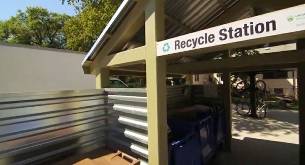 Ualberta Residence Services - ECV Recycle Hut