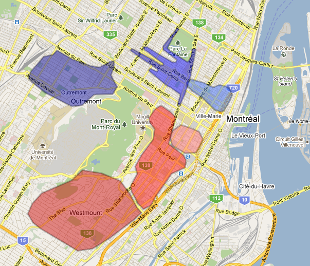 The Migrations of the Rich Spacing Montreal