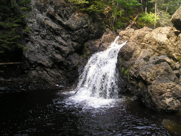 Swimming holes and multi-tiered falls, Ragged Ass Falls