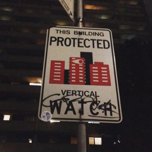 Neighbourhood Watch Sign in Toronto’s Gay Village. From Jen Roberton /imgur