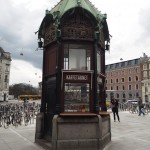 A small food kiosk in the Central City.