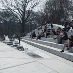 Steps in a public space.