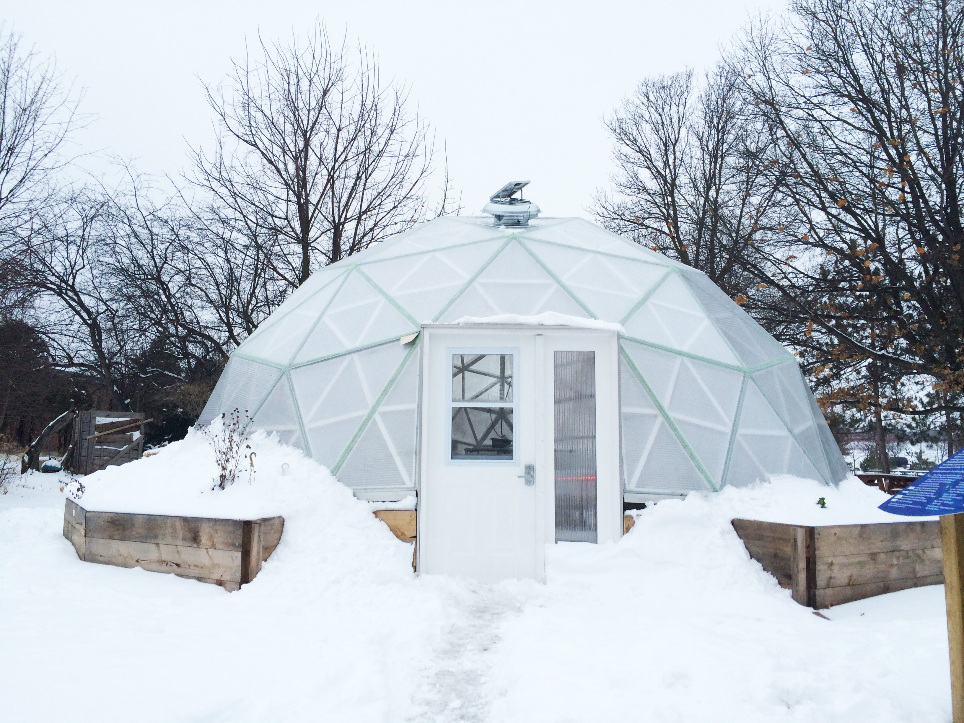 Image of the Moment Ottawa's biodome's first winter Spacing Ottawa