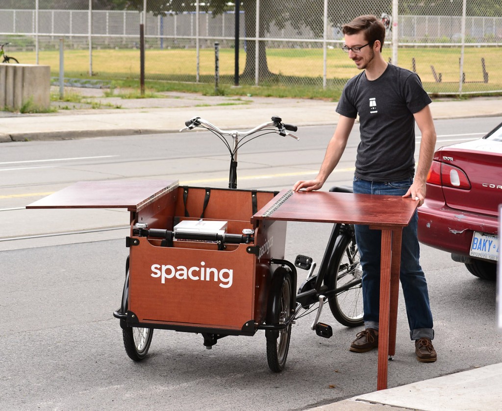 The Spacing Bike our new mobile store on three wheels Spacing