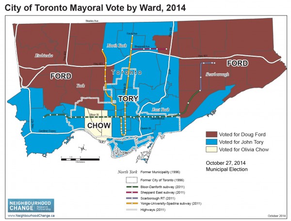 2014 Mayoral Vote and INCOME and THREE CITIES - Table and NCRP 4 maps-4