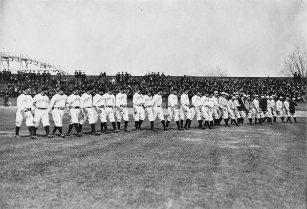 Hanlan’s Point Stadium, Opening Day 1910ish (via the Toronto Archives)