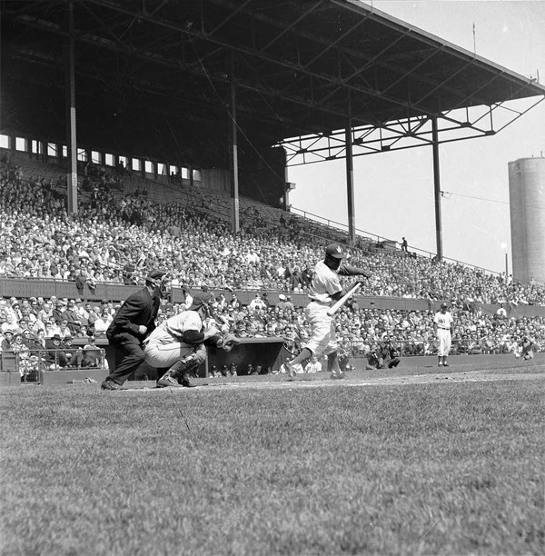 Maple Leaf Stadium, 195something (via the Toronto Archives)