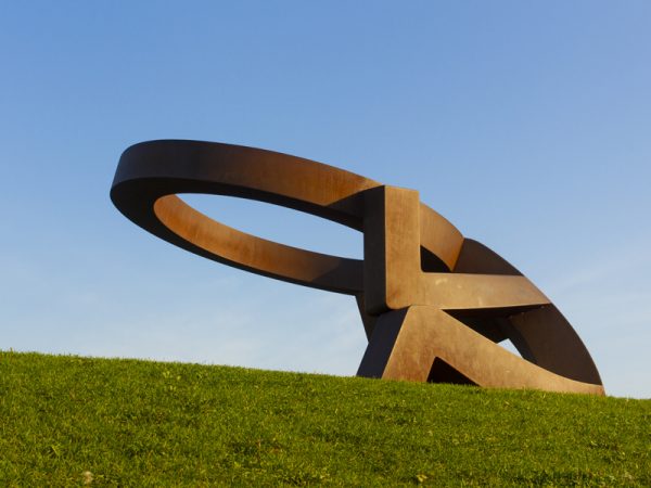 Contemplating Child by Ferruccio Sardella, City of Mississauga Permanent Public Art Collection