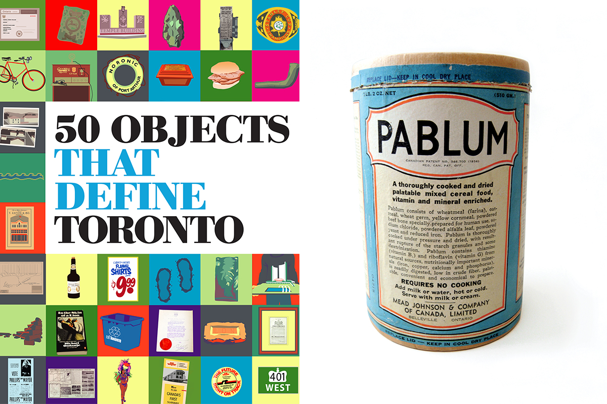 50 Objects That Define Toronto Canister of Pablum Spacing Toronto