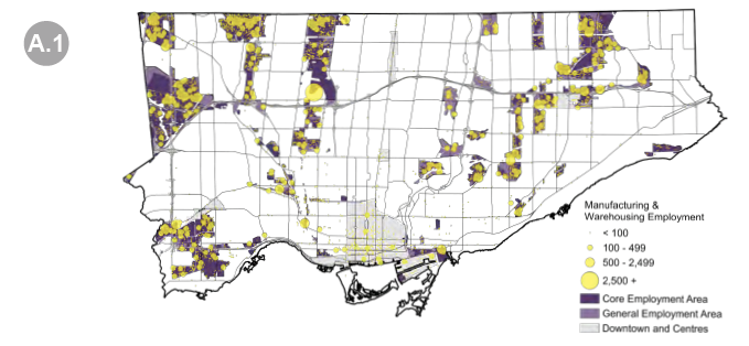 Toronto Employment by Category, 2019 