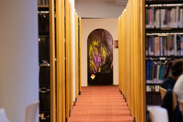 Archway in library