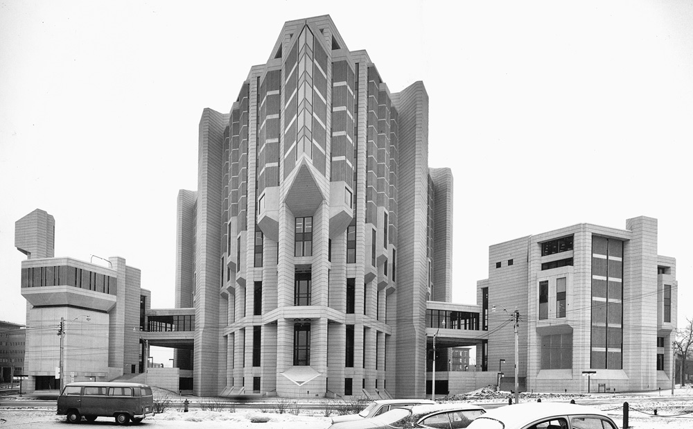 Robarts Library after completion