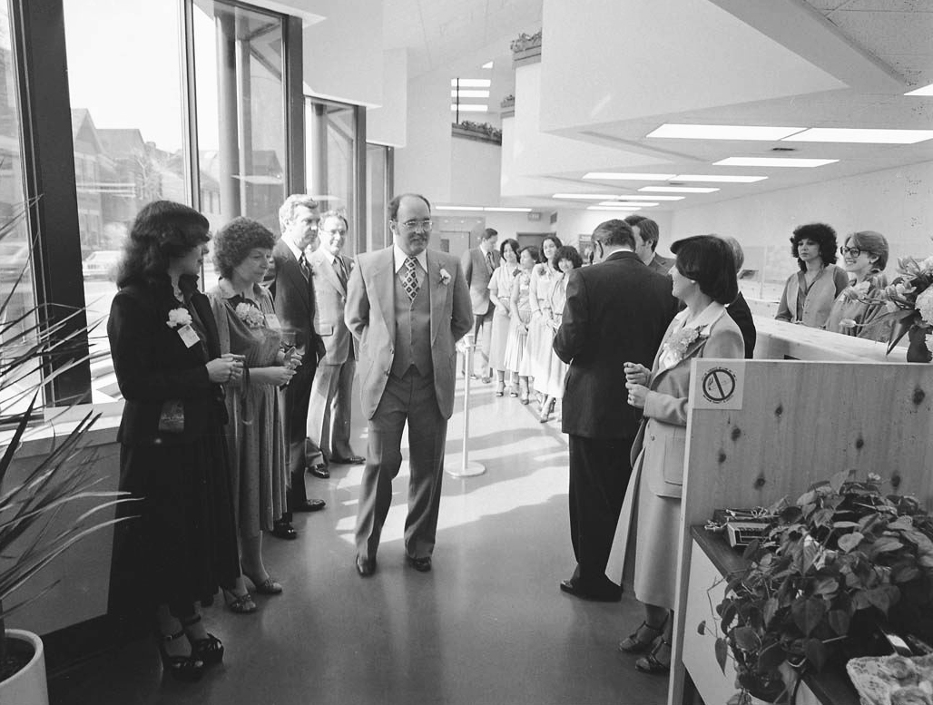 Official opening of Royal Bank branch, 1979