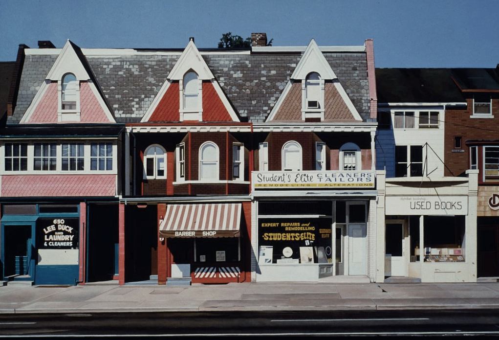 City of Toronto planning photo. West side of Spadina just north of Harbord Street, ca. 1980