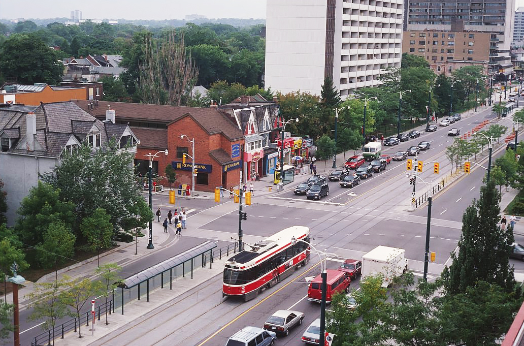 Untitled City of Toronto planning photo. (from roof of U of T Athletic Centre, 55 Harbord Street), ca. 1980