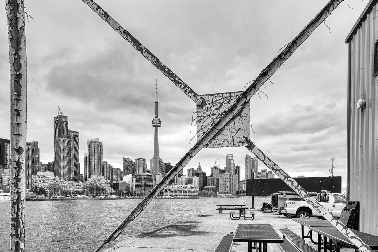 Toronto's Central Waterfront seen from Billy Bishop Airport