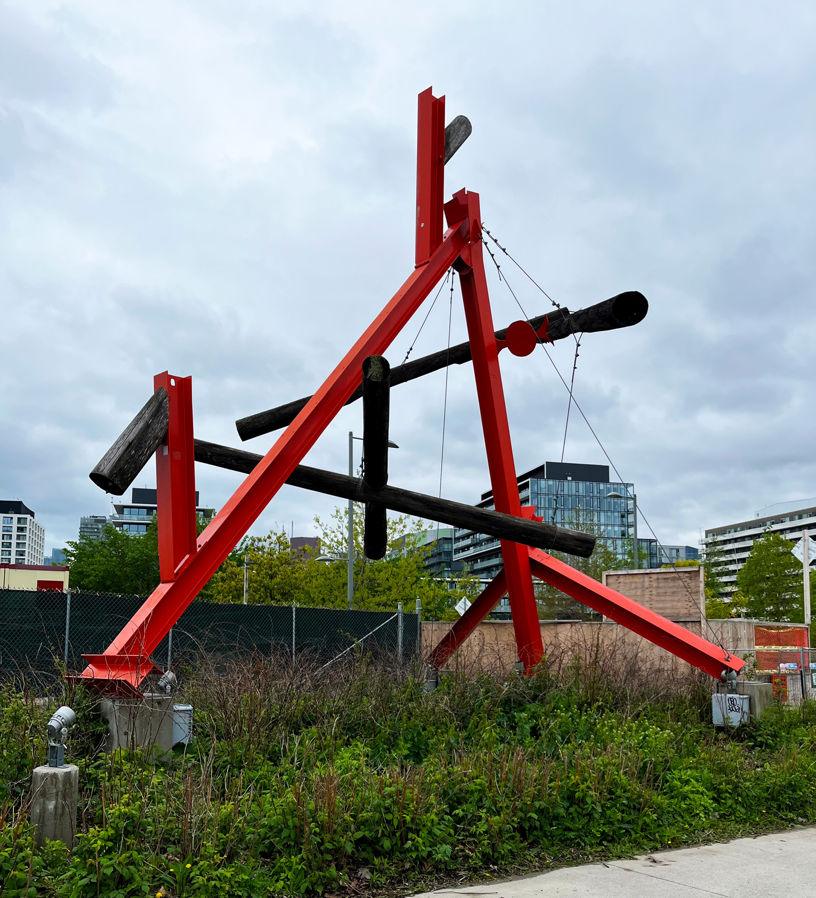 No Shoes by Mark di Suvero
