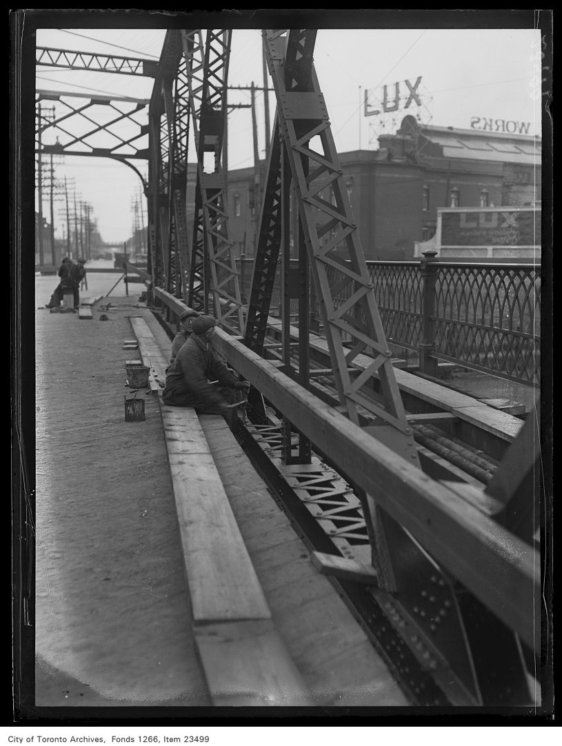 Bridge under construction