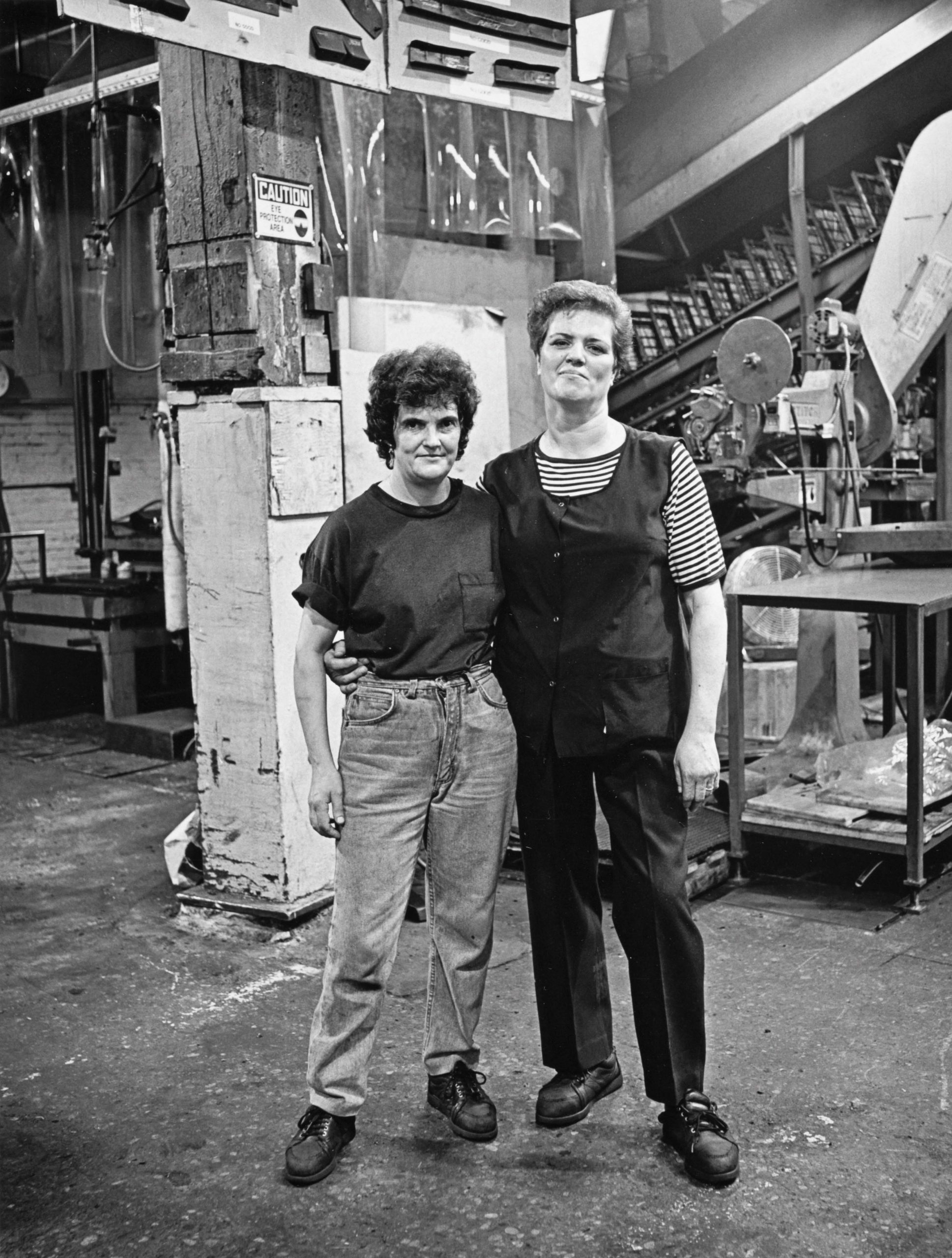 Nivia Simao and Natalia Raposo, November,1994