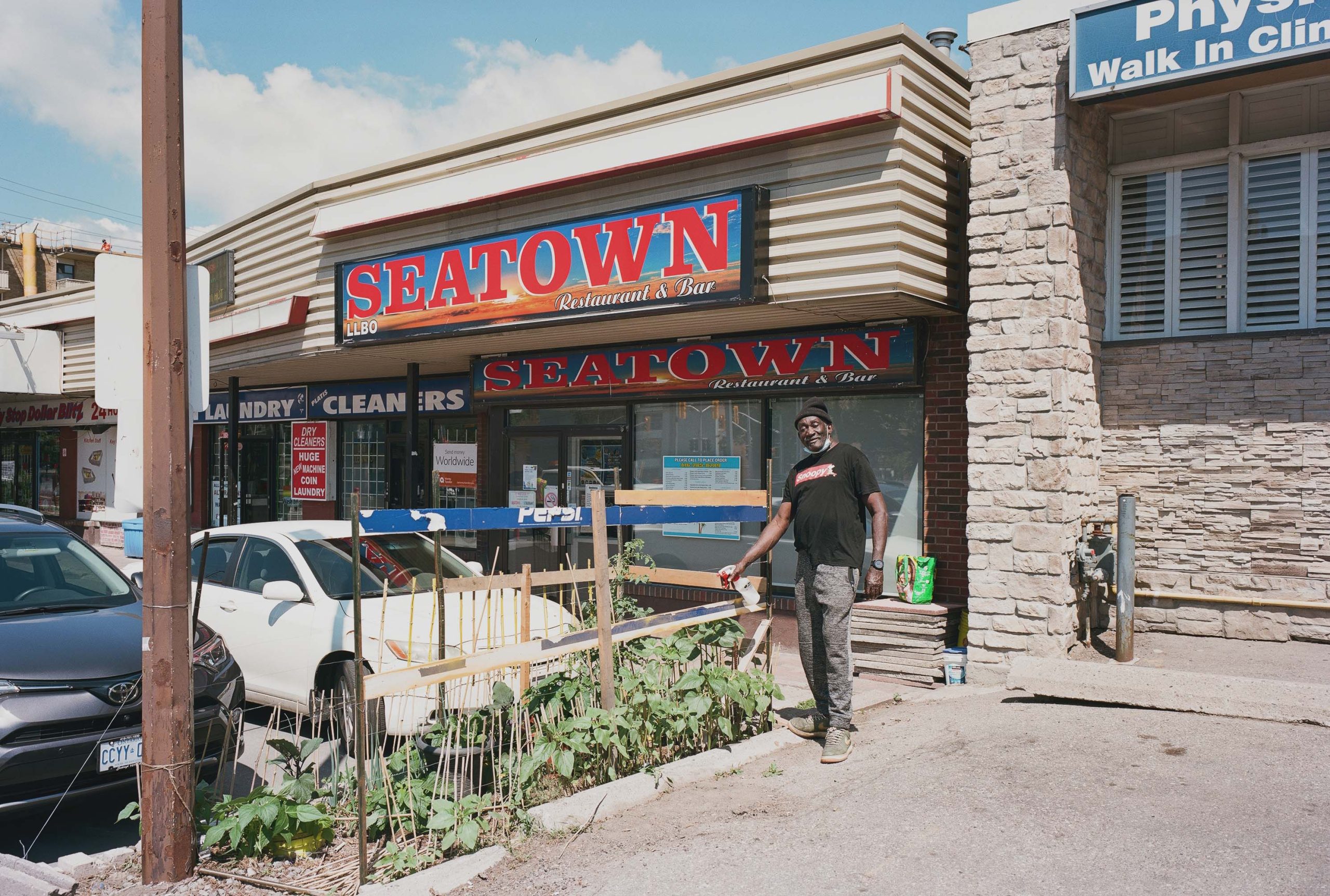 Gardener, Seatown Restaurant and Bar, adjacent to Liberty Plaza, 2022