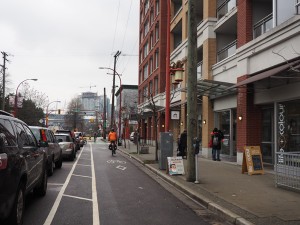 Union Street bike lane. Photo courtesy of Slow Streets.