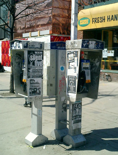 Phone booths