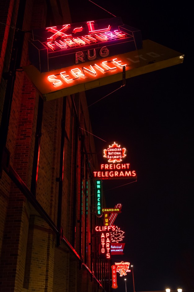 This Is Edmonton Neon Sign Museum Spacing Edmonton Spacing Edmonton