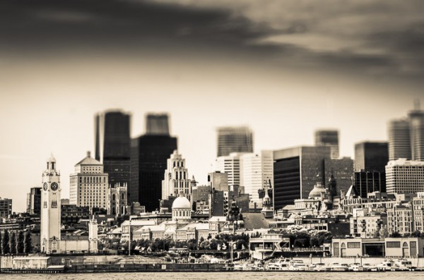 Montreal skyline from île Sainte-Hélène