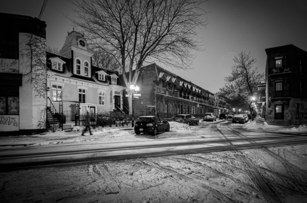 Corner of rue Gilford and rue de Grand Pré