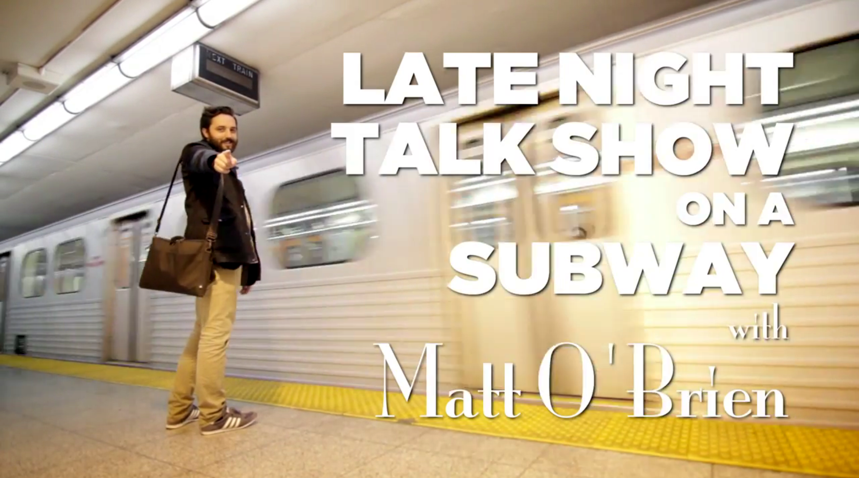 The TTC is the set of a late night talk show - Spacing Toronto ...