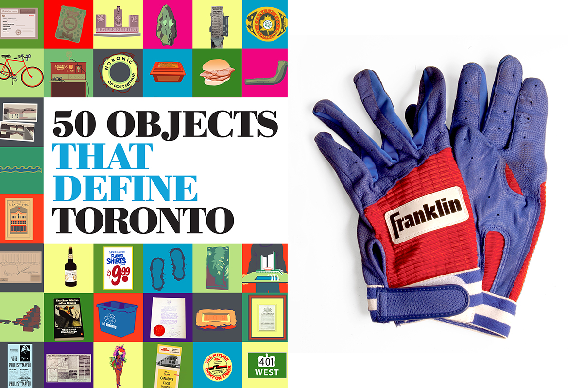 50 Objects That Define Toronto Joe carter's 1993 Batting Gloves