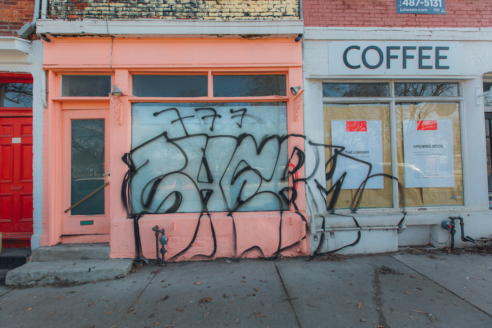 Vacant Queen Street West: a pandemic photo essay - Spacing Toronto