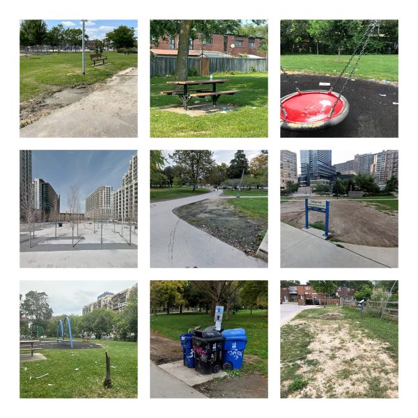 Examples of Toronto park problems