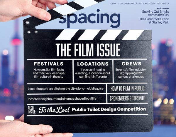 Cover of issue 72, featuring a clapperboard