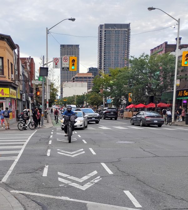 Bloor Street bike lane