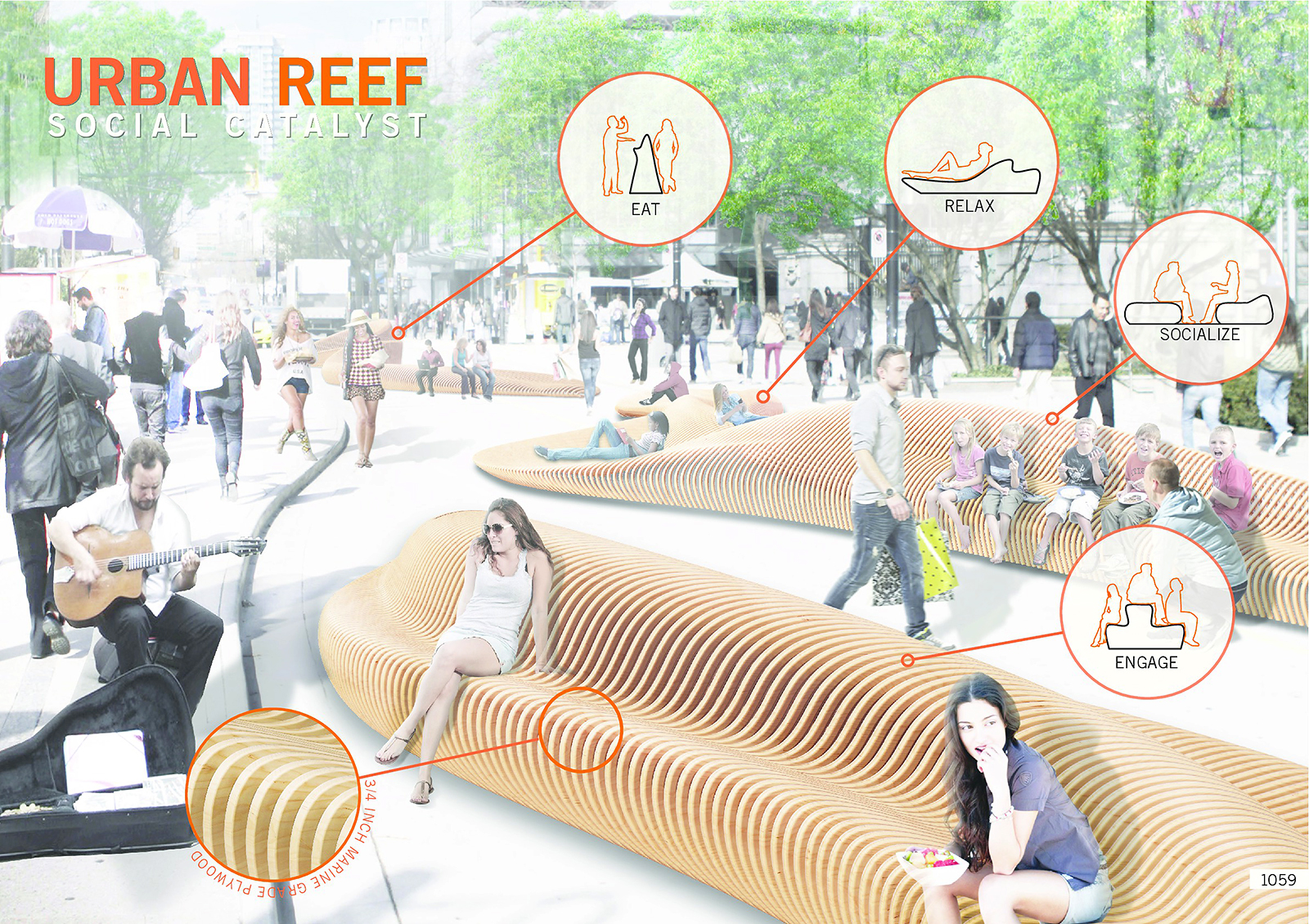 Urban Reef: Meet the winning team of the 2014 Robson Redux - Spacing  Vancouver